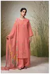 Madalyn 2530 By Ganga Embroidery Heavy Premium Cotton Dress Material Wholesale Shop In Surat